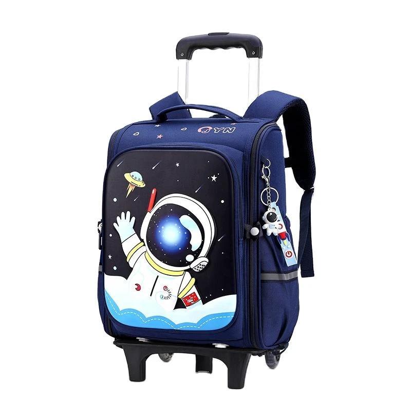 Rolling Trolley School Bag | High Capacity & Waterproof Kids essential School Backpacks
