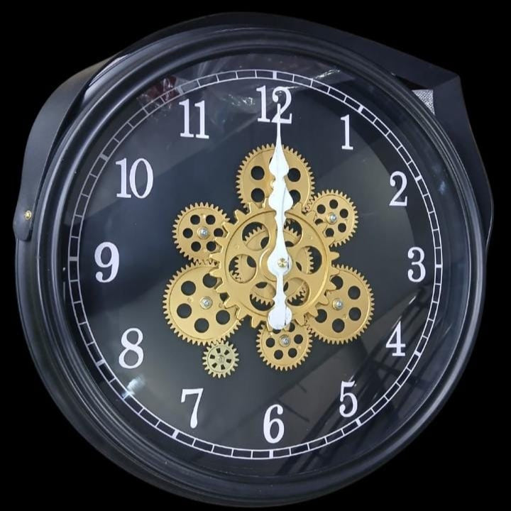 Rotating Moving Gear Wall Clock