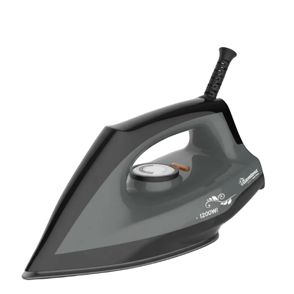Grey Dry Iron RM/692 – 1100–1300W Non-Stick Soleplate Electric Iron dry iron Irons