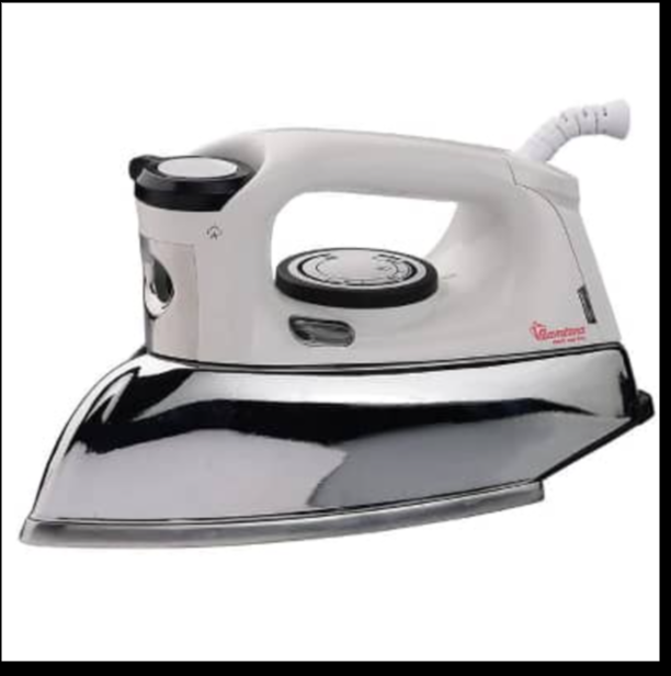Heavy Duty Steam Iron 1000–1300W – Non-Stick Soleplate with Steam Control