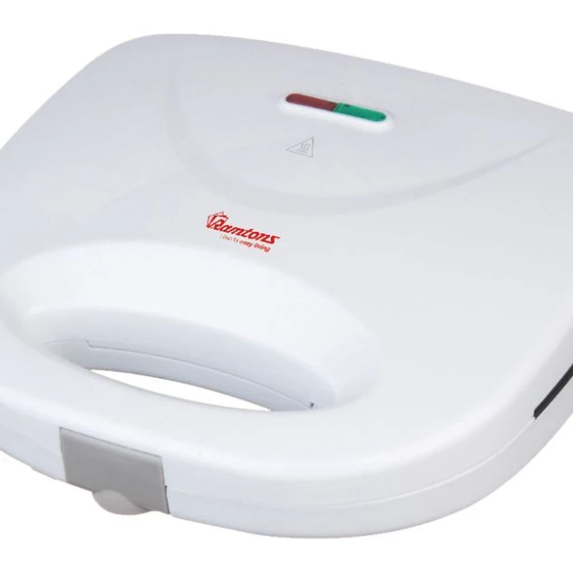 2 Slice Sandwich Toaster RM/479 – Non-Stick White Sandwich Maker toasters Sandwich Makers