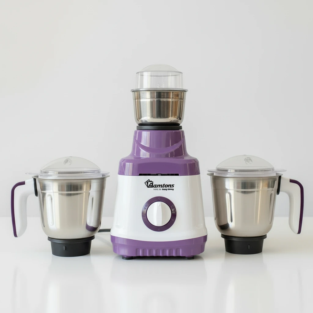 Mix Grinder 3 Jar - 750W Heavy Duty with Whip Function Kitchen Appliances Food Grinders