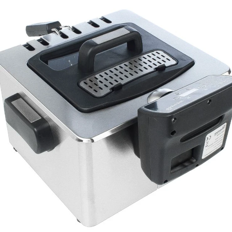 Deep Fryer Stainless Steel 4.5 Liters - 2180W with LCD Display Kitchen Appliances Deep Fryers