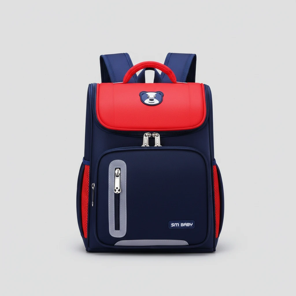 Big Size High Quality SM Kids School Bags School Supplies School Backpacks