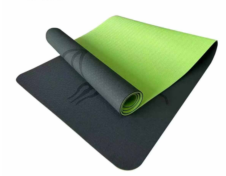 Two-Tone Quality Yoga Mat with Storage Bag