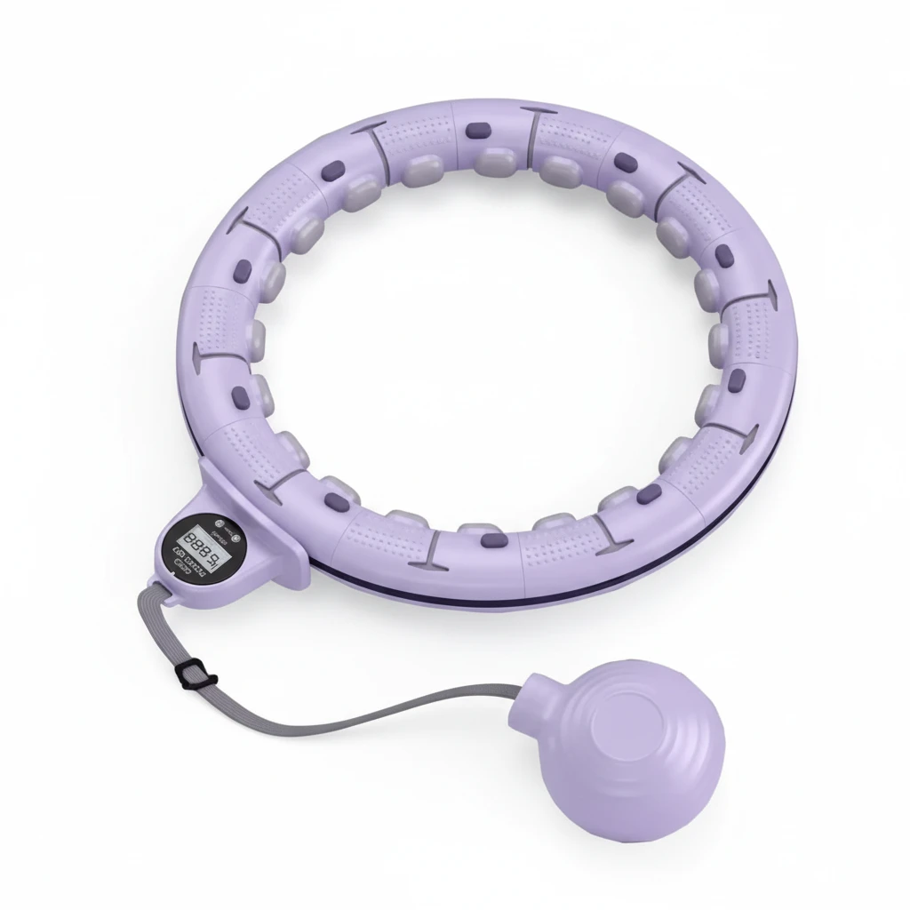 Intelligent Slim Tummy Hula Hoop Smart Weighted Design Sports & Fitness Fitness & General Exercise Equipment