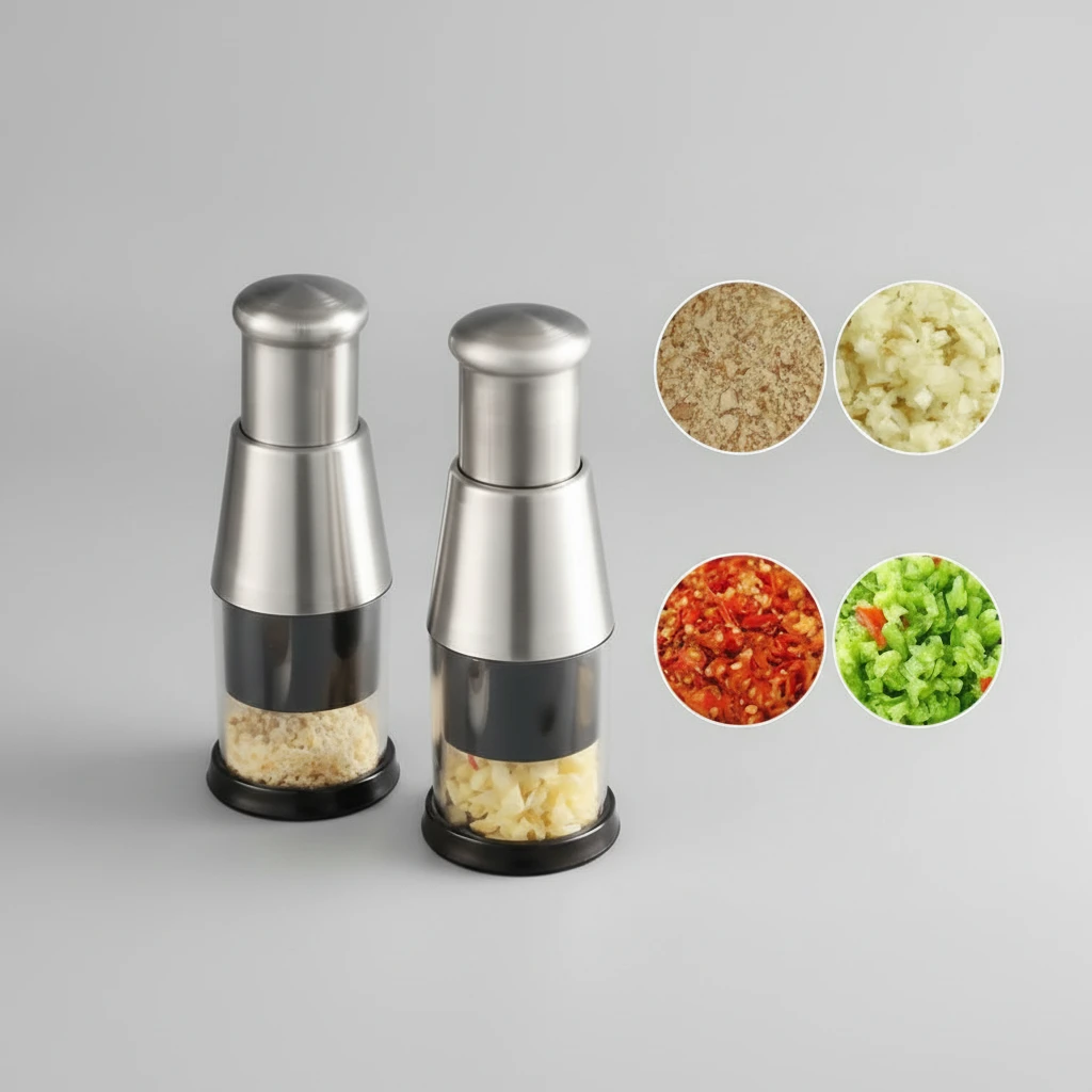 Multifunctional Chopper with Stainless Steel Sharp Blades Kitchen & Dining Kitchen Slicers