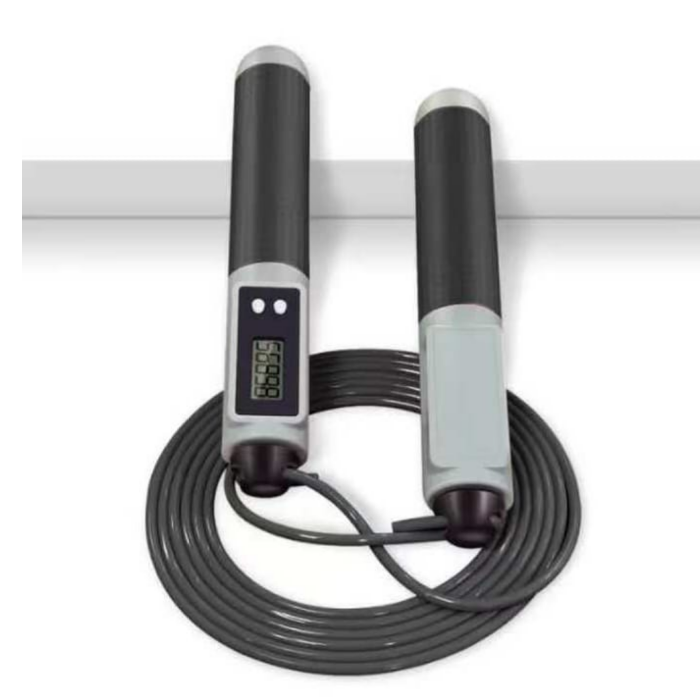 Fitness Cordless Jump Rope - Tracks Skips Adjustable Height