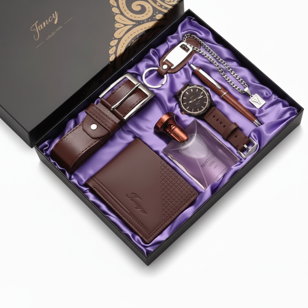 Gift Set - 7-in-1 Fancy Men's Exquisite Collection Gift Sets Outfit Sets