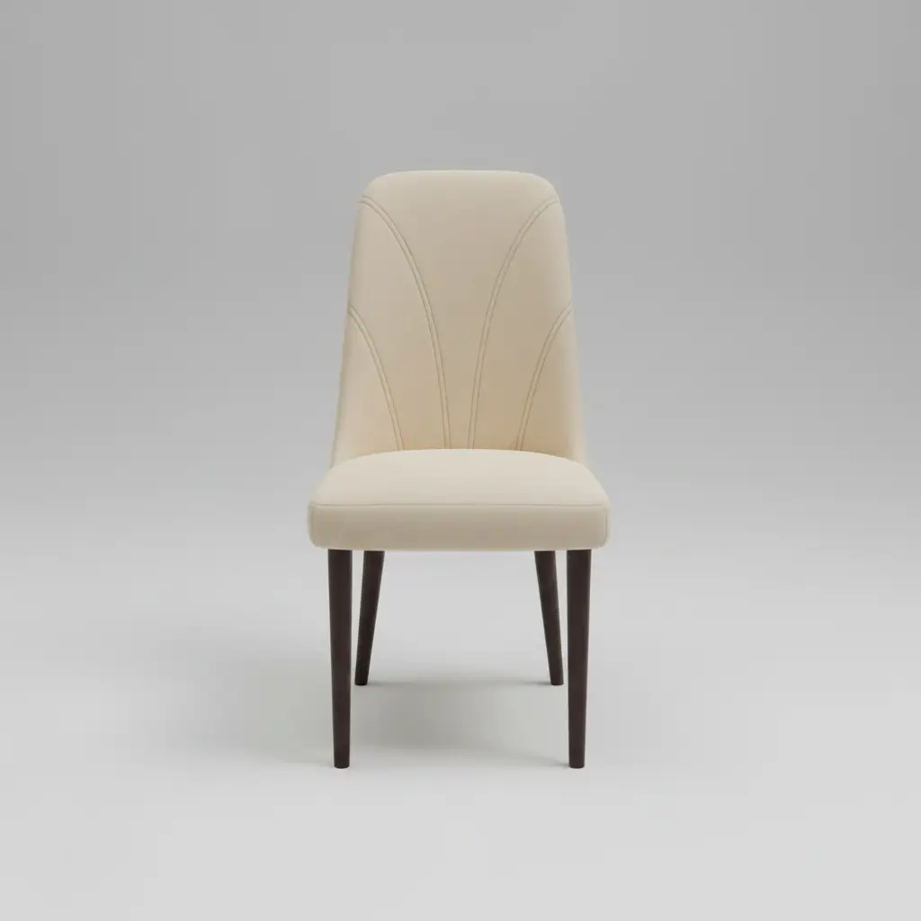 Curved Velvet Dining Chair set of 4 Dining Chair Dining Chairs