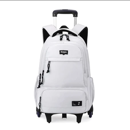 Rolling Trolley School Bag Waterproof Wheeled Backpack 43x23x34cm Bags & Luggage School Backpacks