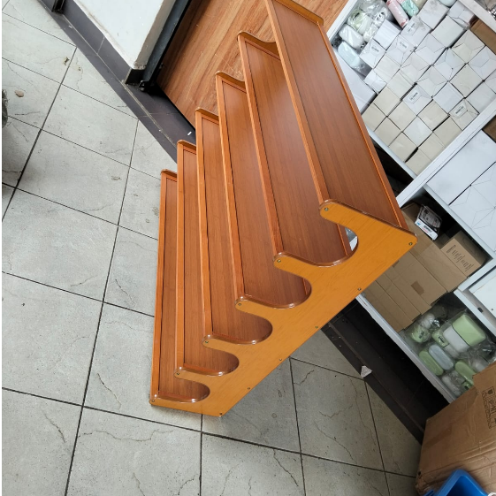 6 Layer Bamboo Shoe Rack Holds 30-36 Pairs