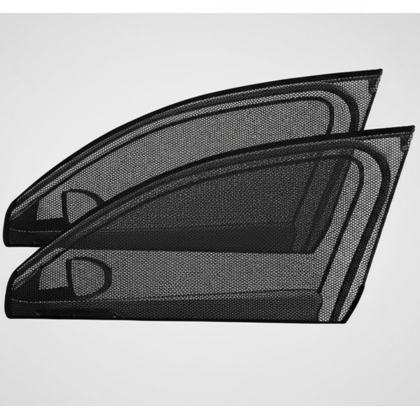 Car Sunshade - UV Protective Window Mesh (Pair) Travel Accessories Sun Shades