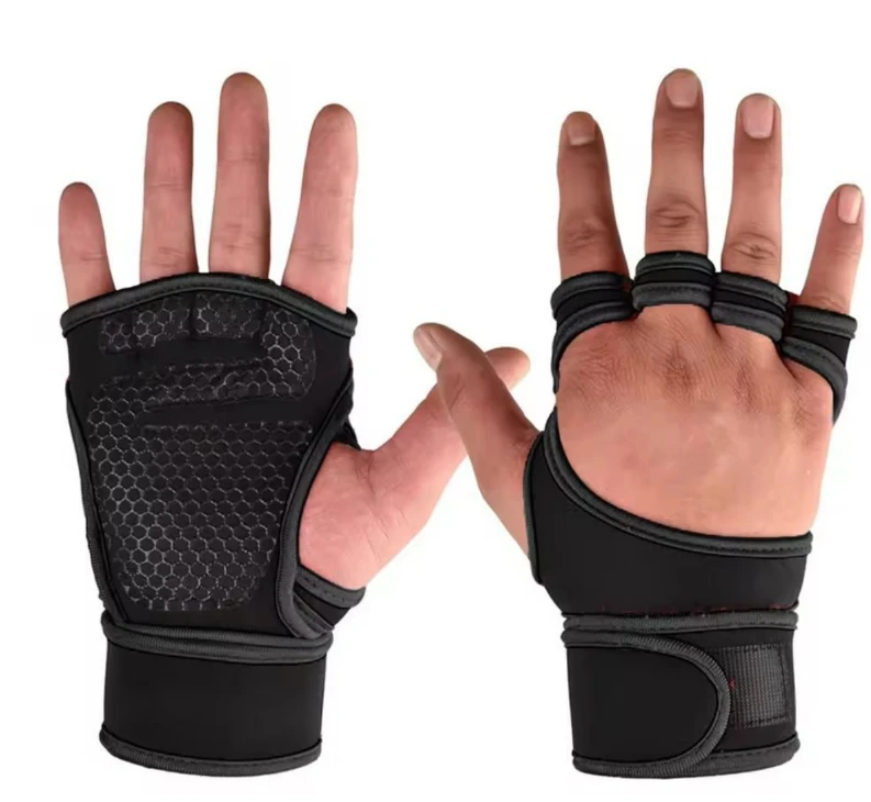 Training Sport Gloves with Wrist Support for Gym and Weightlifting Bags & Accessories Weight Lifting Gloves & Hand Supports