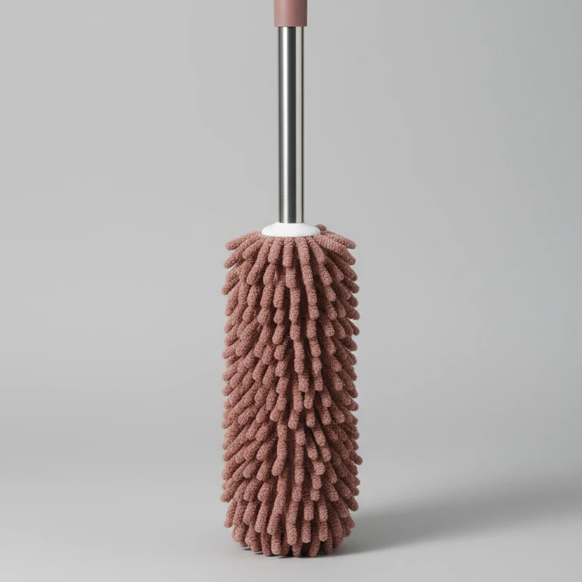 Extendable Chenille Duster 60-100cm Washable Microfiber Khaki Brown Blue Green Home & Garden Dusters