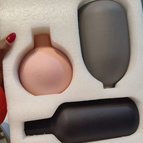 Set of 3 Simple Elegant Vases – Muted Color Ceramic Decor for Modern Interiors