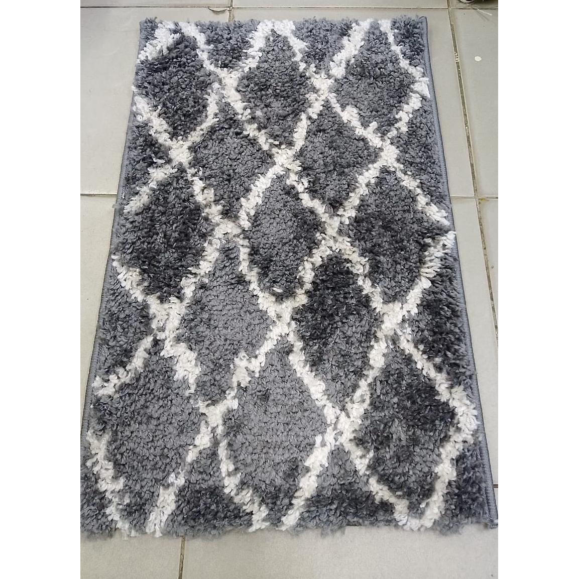 Shaggy Doormat | Soft & Absorbent | Size 50x80 cm | Stylish Entrance Rug for Home