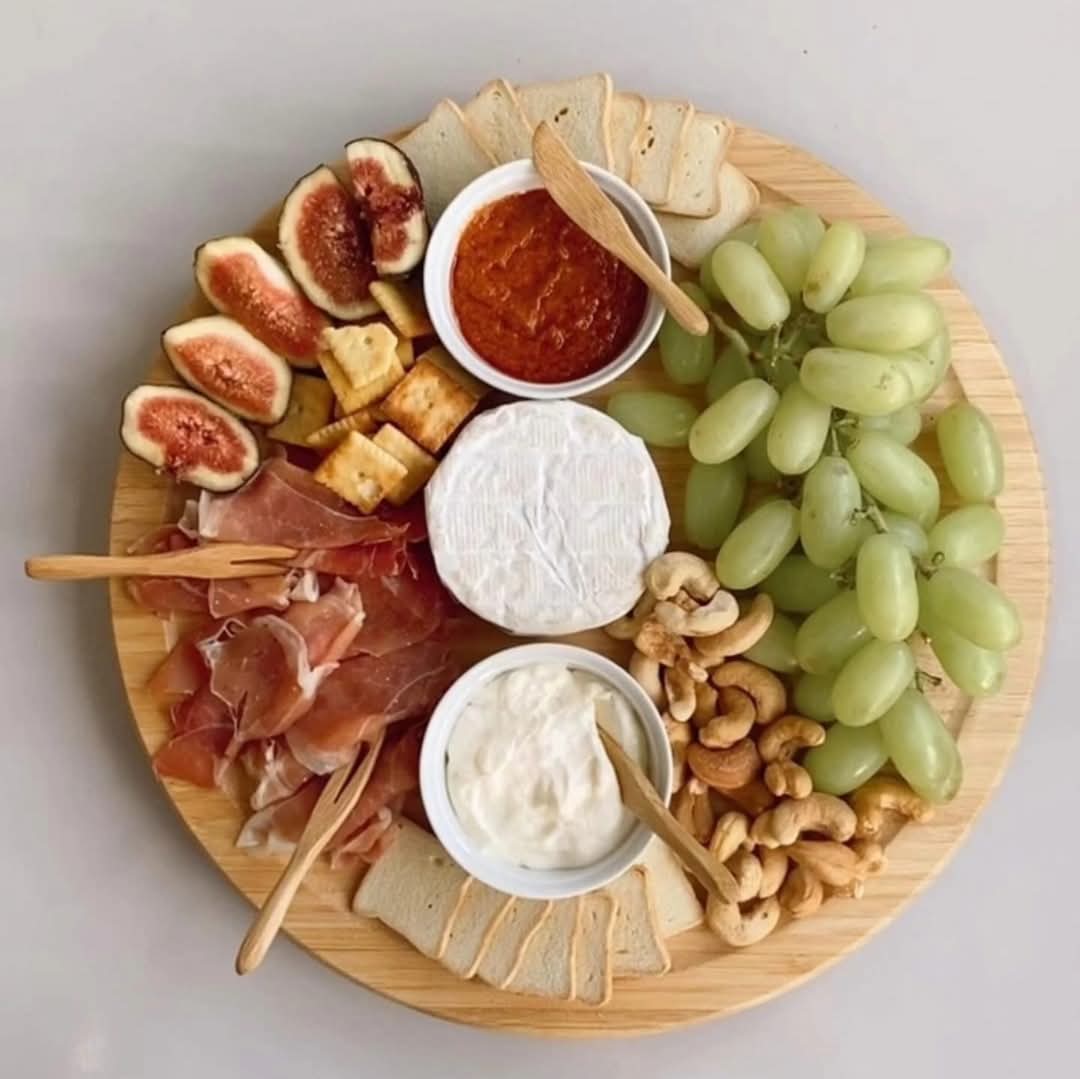 Single Layer Bamboo Rotating Spice Rack Lazy Susan Organizer 360° Turntable.