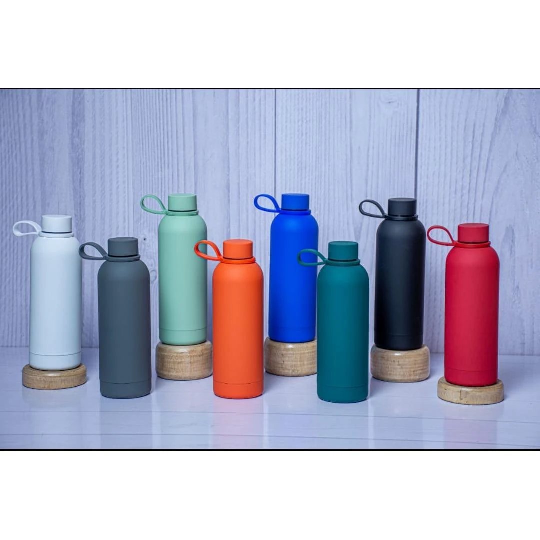 Skin Feel Thermal Flask Stylish & Insulated Water Bottle Travel Accessories Baby Bottles