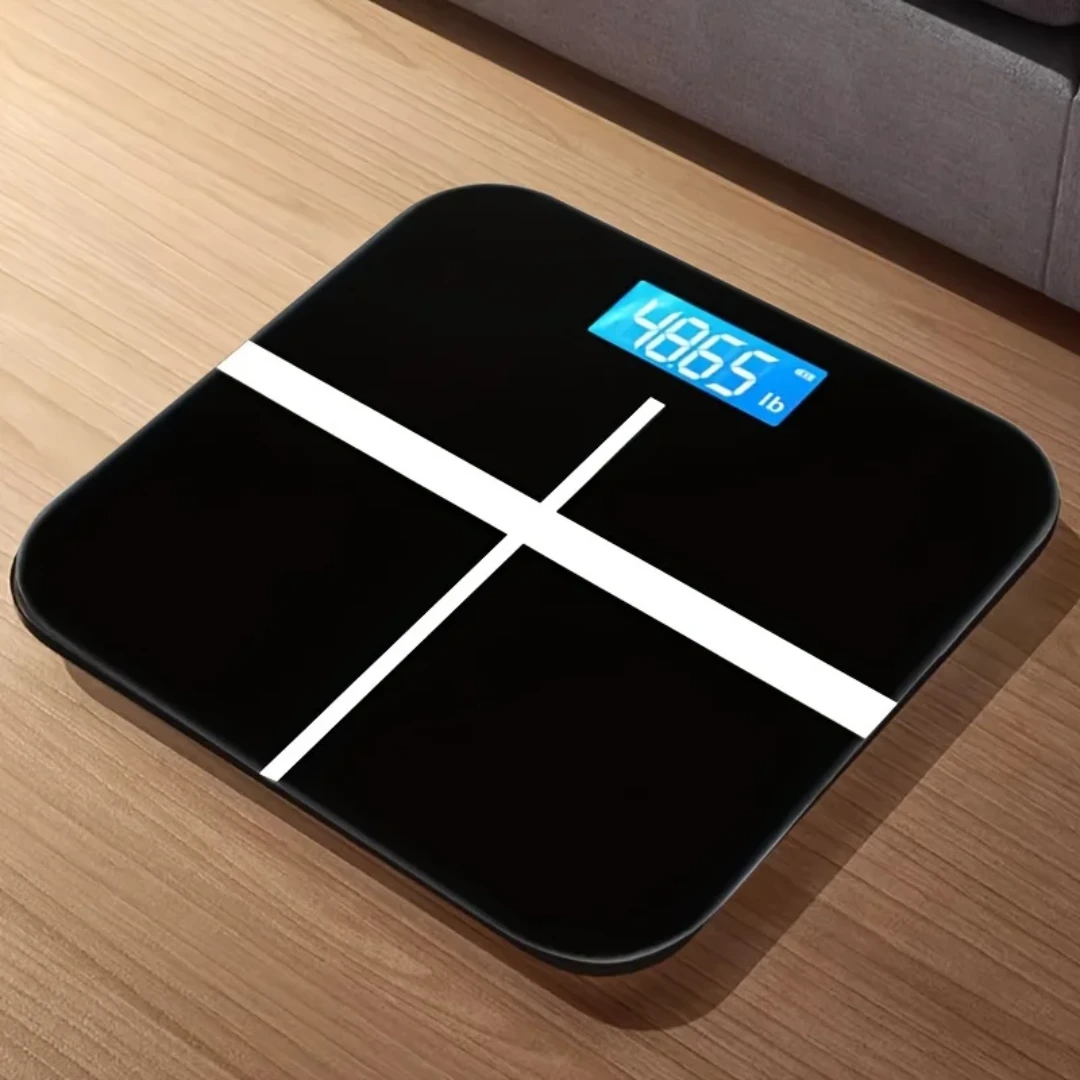 Smart Digital Electronic Body Scale USB Rechargeable with LCD Display Scale Body Weight Scales