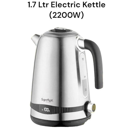 Stainless Steel 1.7L Electric Kettle 2200W High Power Quick Boiling