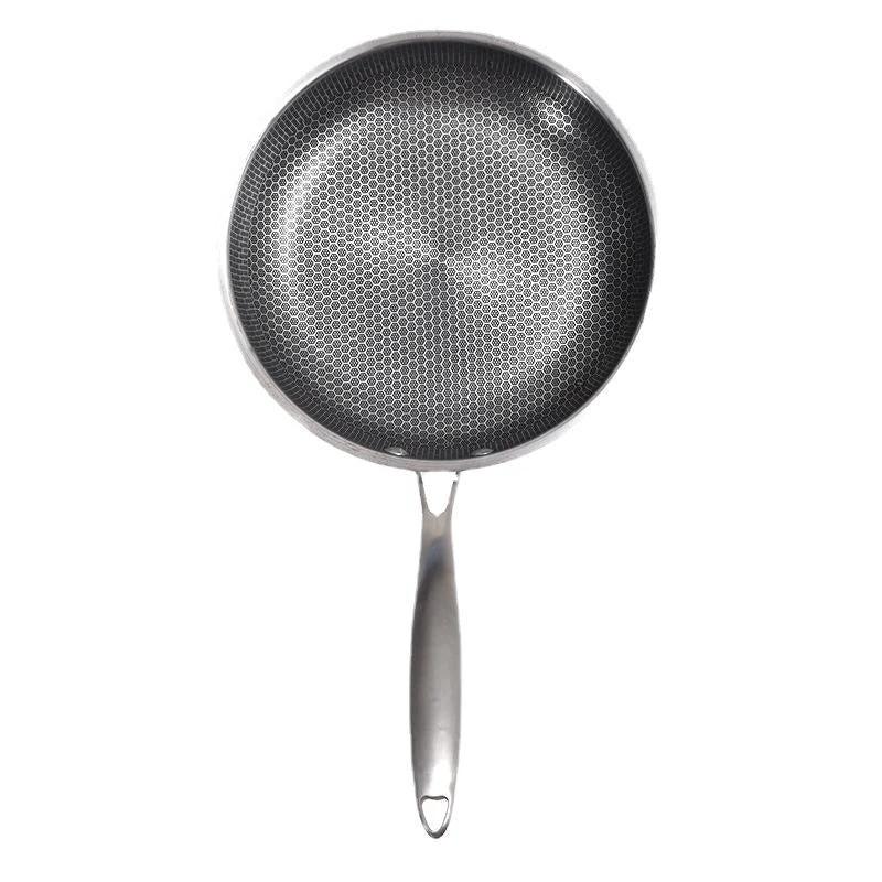 Stainless Steel Honeycomb Nonstick Frying Pan | Multi-Spec Cookware Sets Cookware Frying Pans