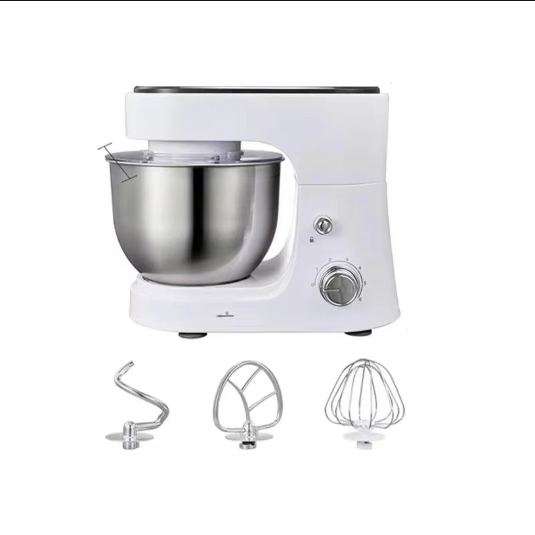 Stand Mixer 1500W Powerful Motor 4.5L Capacity 6 Speed Levels Low Noise Pop Up Design with Detachable Mixing Bowl