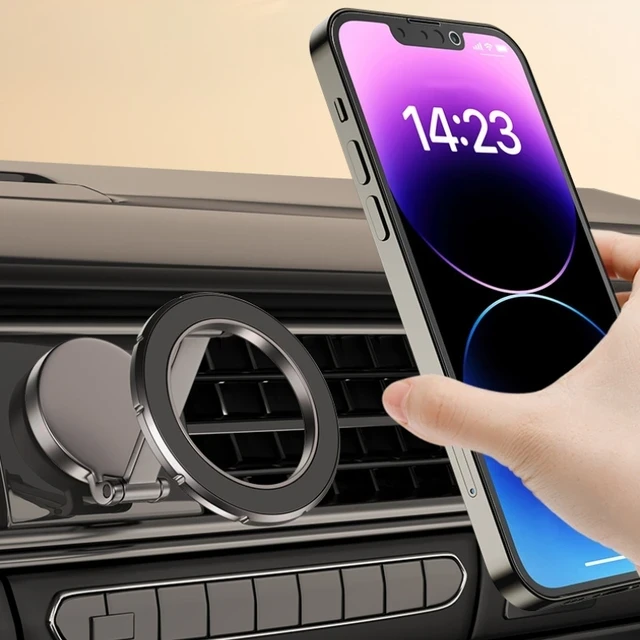 Strong Magnetic Car Phone Holder 360° Swivel Adjustable Mount Car accessories Mobile Phone Stands