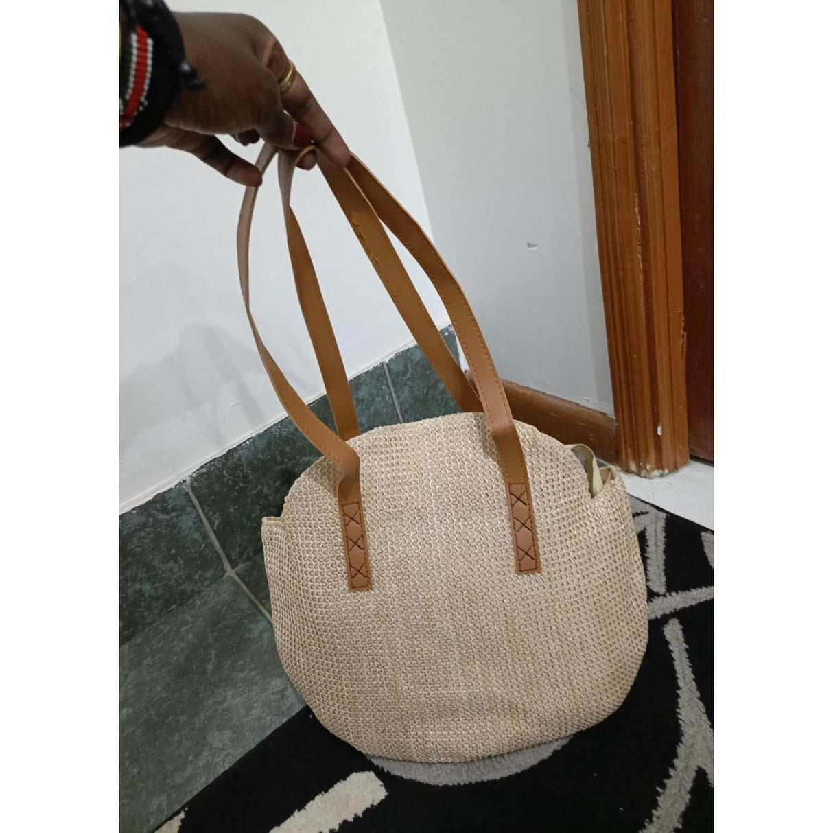 Summer Woven Underarm Bag Trendy Lightweight Tote Perfect for Everyday Chic