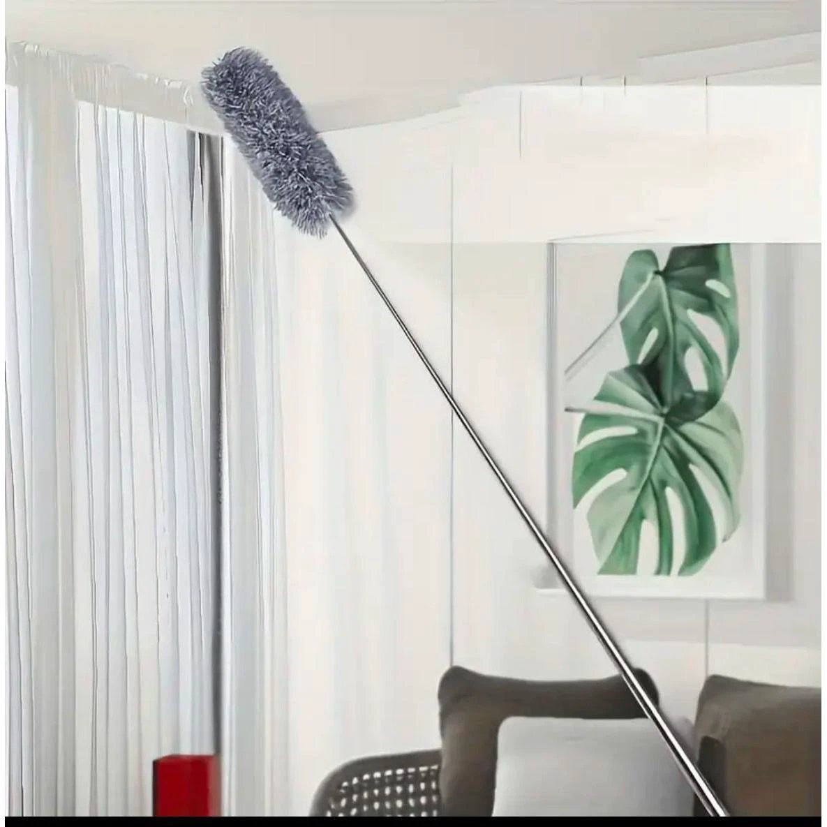Telescopic Microfibre Duster – Extra Long & Washable Cleaning Tools Dusters