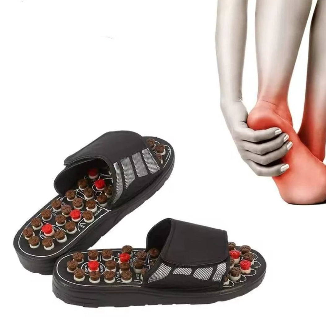 Therapy Acupressure Massage Sandals – Reflexology Slippers for Pain Relief & Relaxation Foot massager Sandals