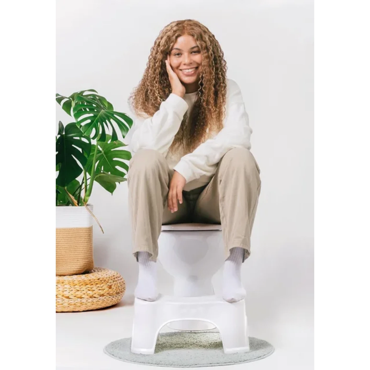 Toilet Feet Stool Bathroom Accessories Accessibility Furniture & Fixtures