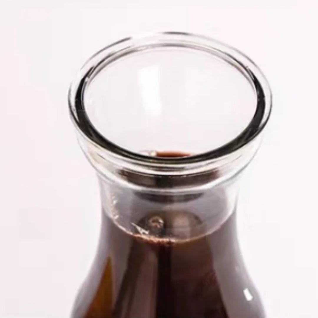 Transparent Aqua Water Pitcher 500ml/1000ml Borosilicate Glass Beverage Bottle with Color Lid Heat Resistant & Stylish.