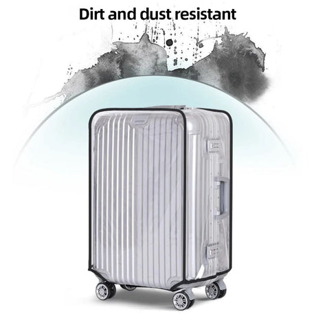 Transparent Luggage Case Cover Waterproof Wear-Resistant Travel Suitcase Protector