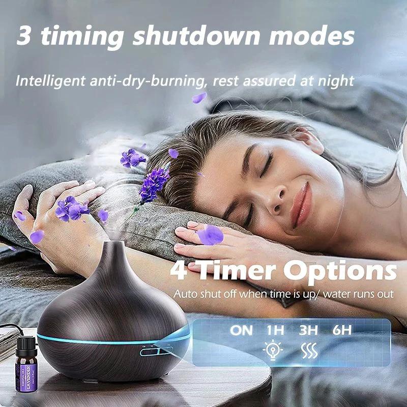 Ultrasonic Humidifier with Remote Control | 300ml Aroma Diffuser with Cool Mist Home Comfort Appliances Humidifiers