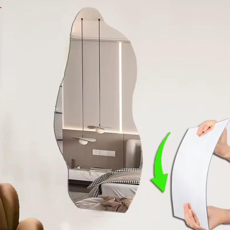 Unbreakable Acrylic Mirror – Self Adhesive Dolphin Design