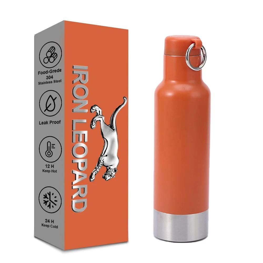 Vacuum Insulated Sport Bottle | Slim Neck | 500ml Travel Essentials Thermoses