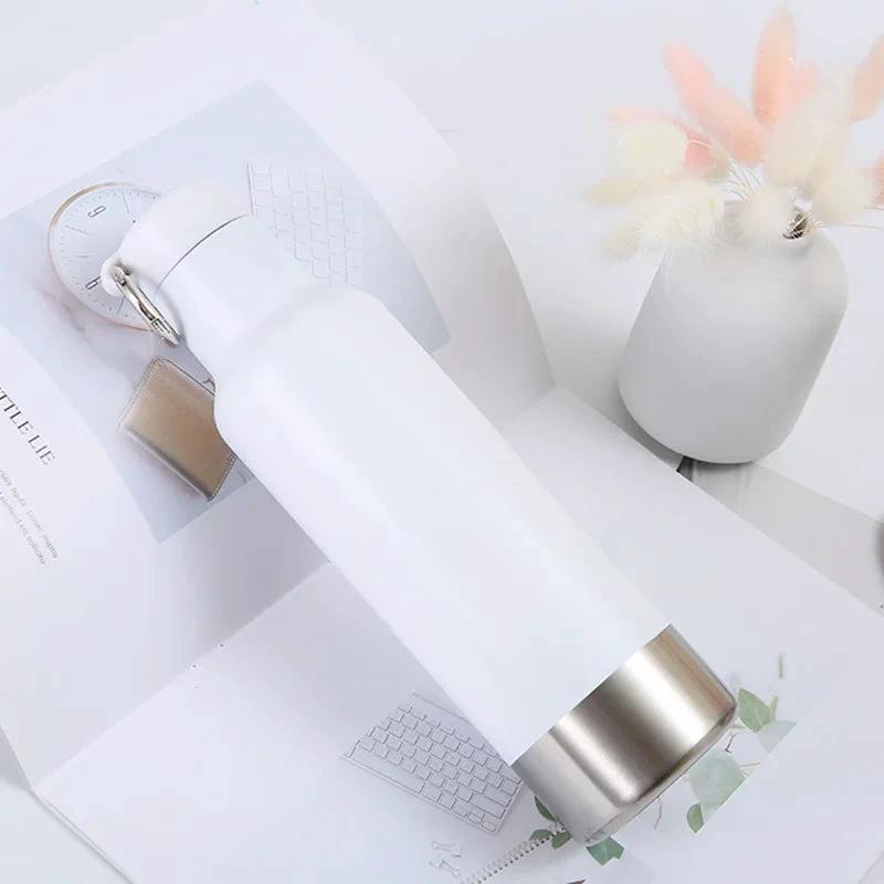 Vacuum Insulated Sport Bottle | Slim Neck | 500ml Travel Essentials Thermoses