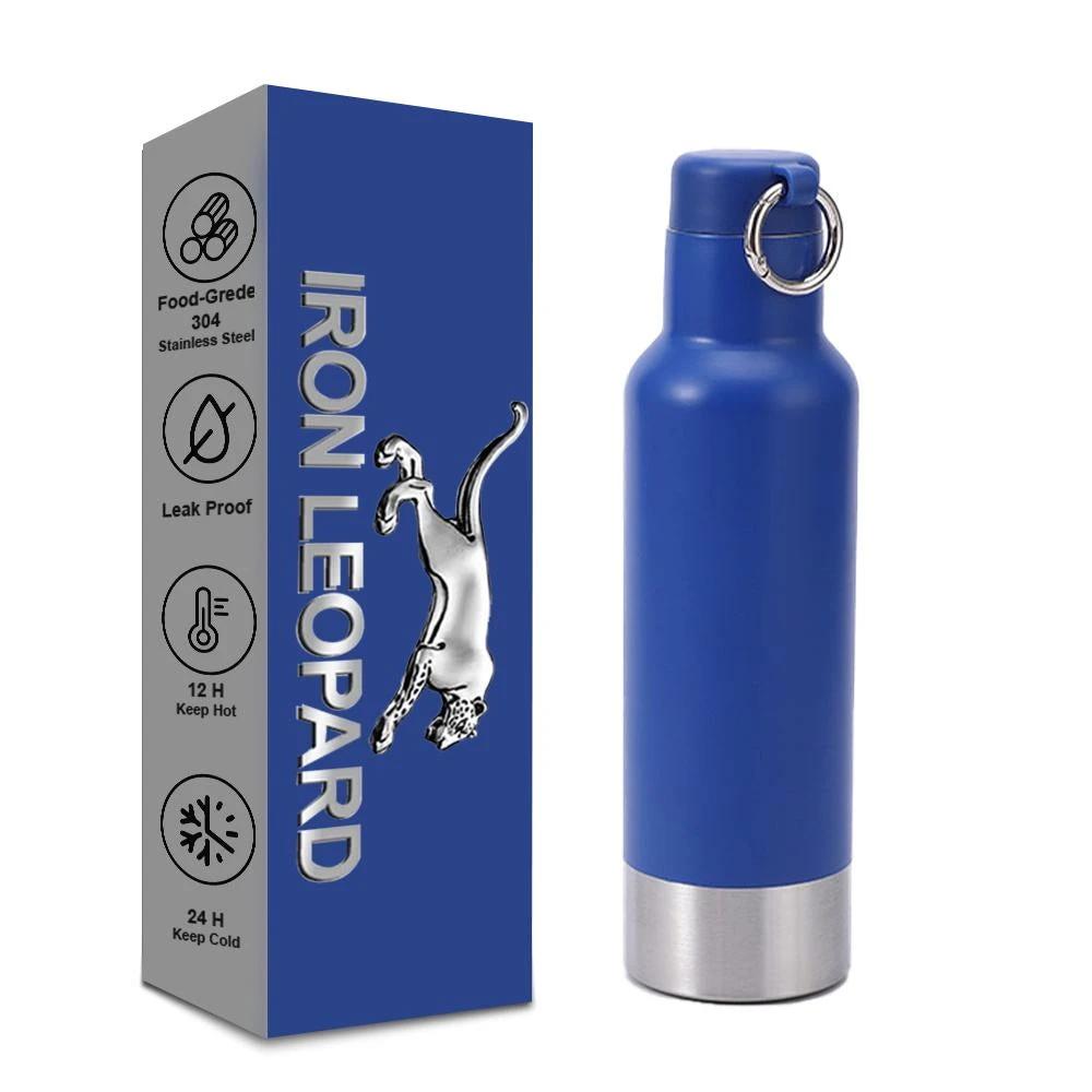 Vacuum Insulated Sport Bottle | Slim Neck | 500ml Travel Essentials Thermoses