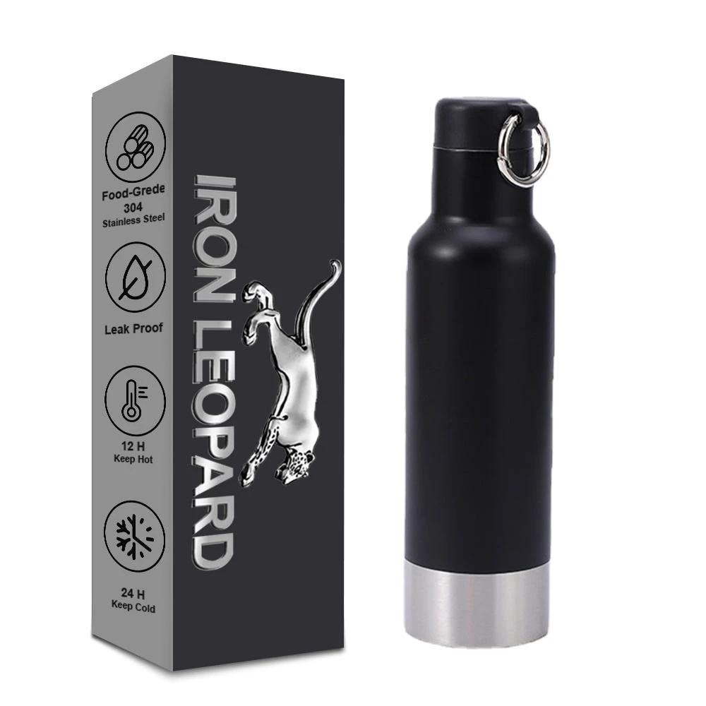 Vacuum Insulated Sport Bottle | Slim Neck | 500ml Travel Essentials Thermoses