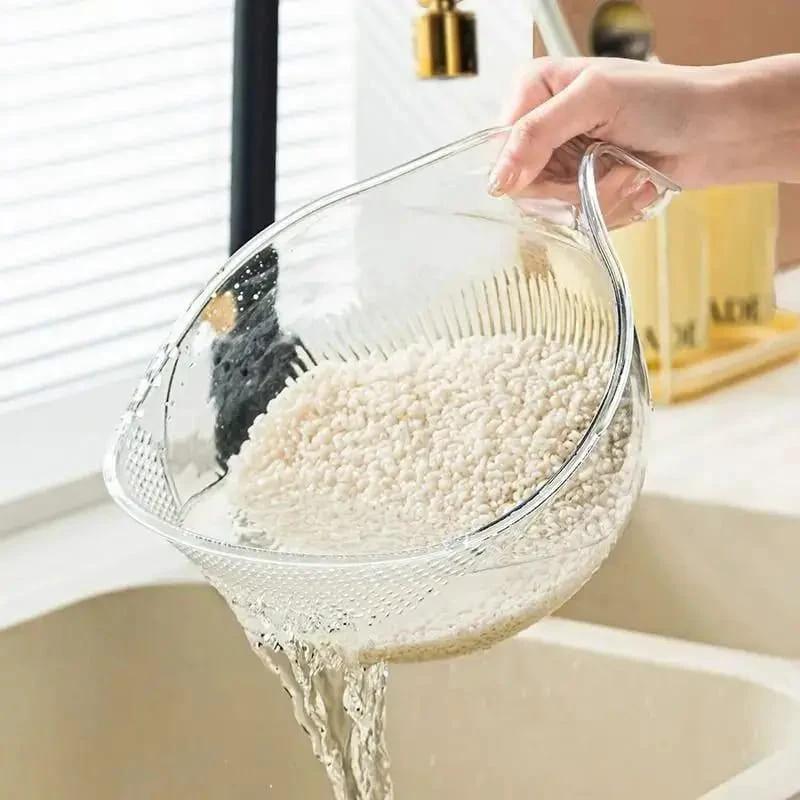 Vegetable Basket Strainer and Fruit Washing Cup – Multi-Purpose Kitchen Sieve kitchen and dinning Strainers