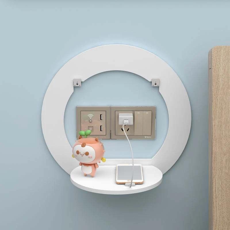 Wall Mounted Floating Storage Shelf | Perfect for Bedroom, Balcony, and Living Room Lighting Floating Wall Shelves & Ledges