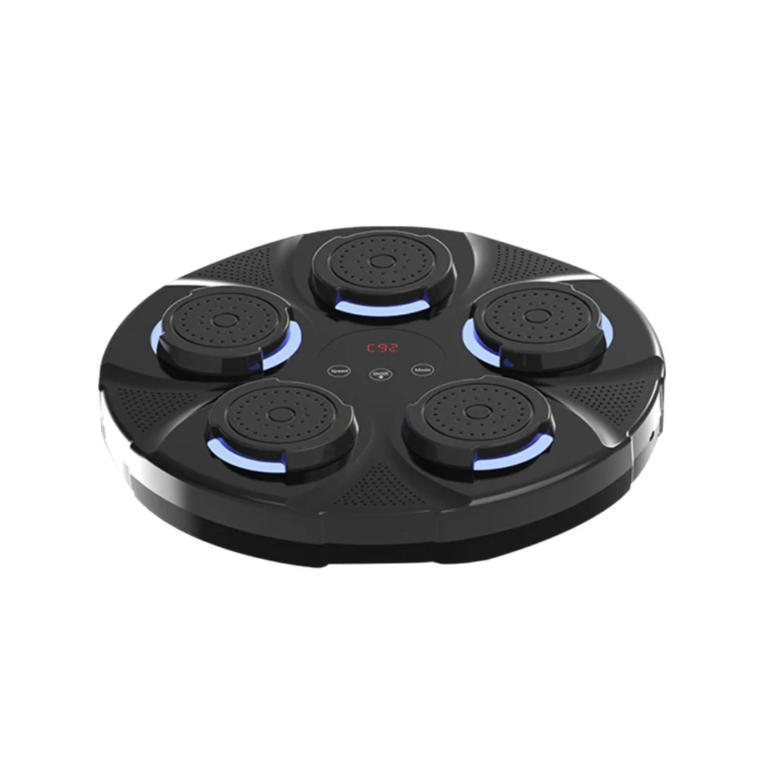 Wall Mounted Punch Boxing Trainer with LED Display and Dynamic Training Modes Exercise & Fitness Fitness & Wellness