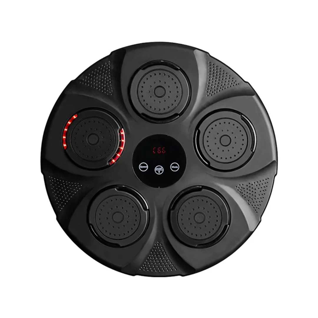 Wall Mounted Punch Boxing Trainer with LED Display and Dynamic Training Modes Exercise & Fitness Fitness & Wellness