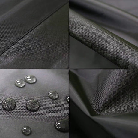 Waterproof Front Load Washing Machine Cover with Zipper – 60x65x85cm – Black