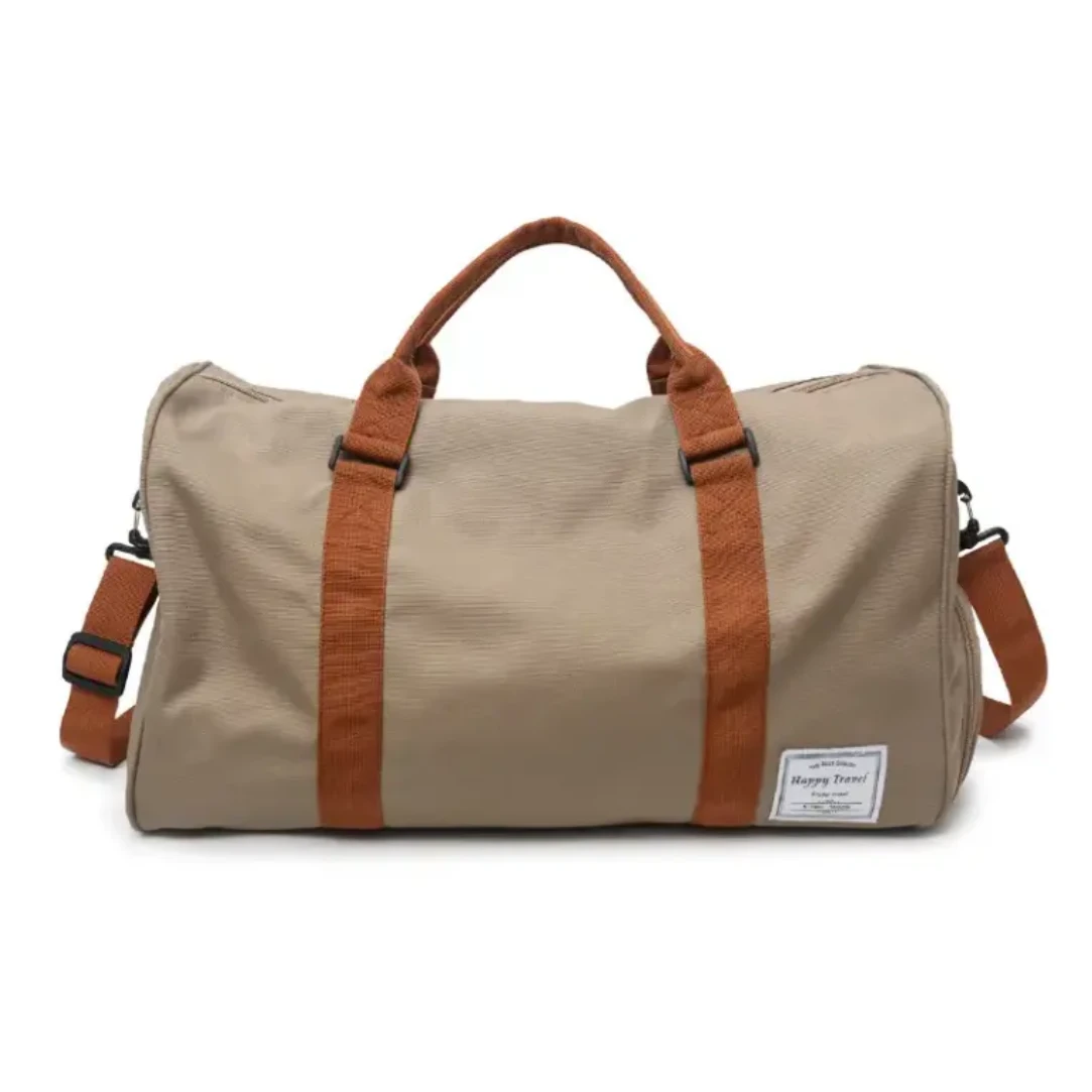 Waterproof Gym Duffle Bag - Travel Bag with Shoe Compartment Travel Organizer Bags