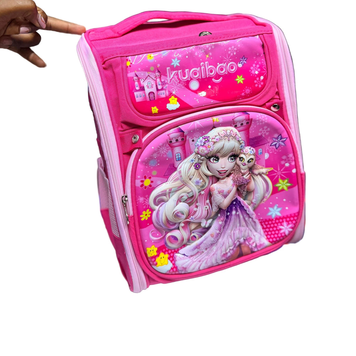 Cartoon Themed Box Bags - Kids Favorite Characters for Grade 1-6 Bags & Accessories School Backpacks