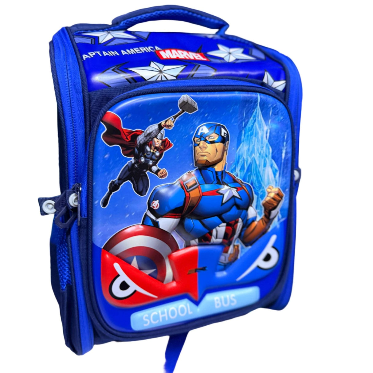 Cartoon Themed Box Bags - Kids Favorite Characters for Grade 1-6 Bags & Accessories School Backpacks
