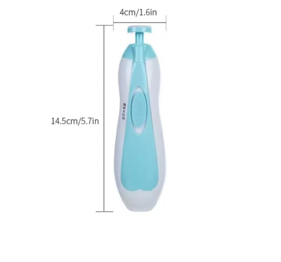 Electric Baby Nail Trimmer Safe ABS - Kid Nail Polisher File Clipper Care Kit