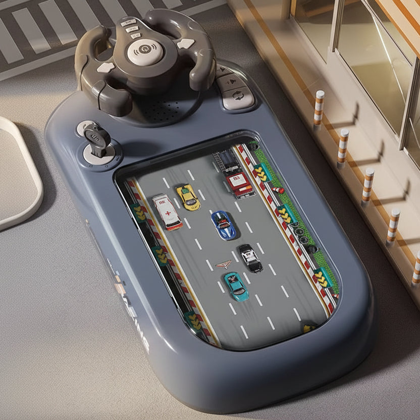 Musical Steering Wheel Racing Car Toy